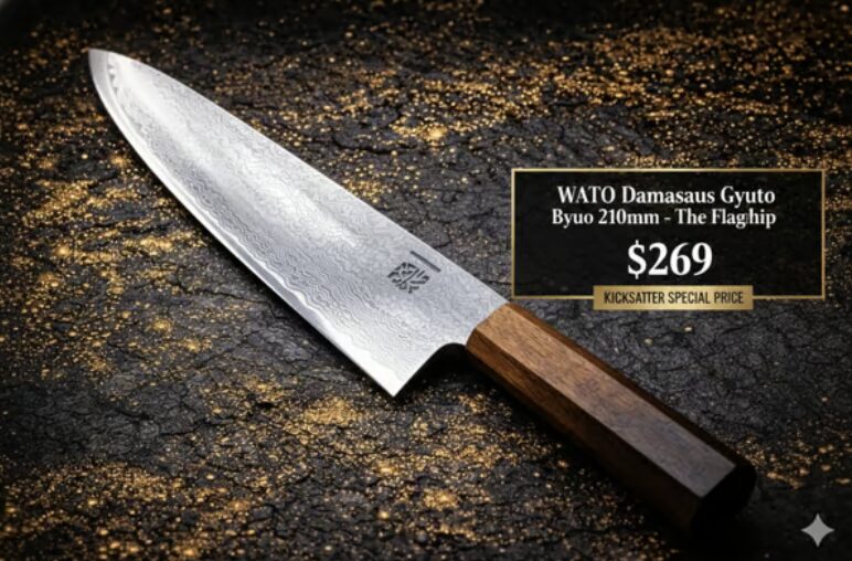 [SUPER EB - 35% OFF] ダマスカス 牛刀 210mm